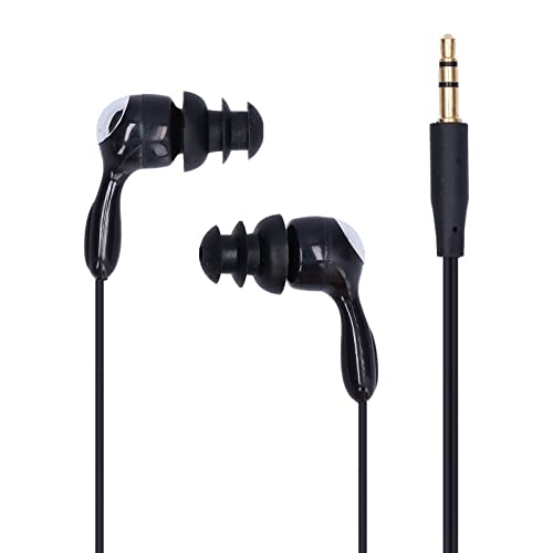 IPX8 Wasserdichte In-Ear-Kopfhörer 3,5 Mm / 0,14 Zoll Sportaktivitäten Kopfhörer 40 Cm / 15,7 Zoll Kopfhörer-Linie mit 2 Stück Ersetzen Sie Ohrstöpsel Zum Schwimmen, Surfen, Laufen, (Schwarz LR063682) IPX8 Wasserdichte In-Ear-Kopfhörer 3,5 Mm / 0,14 Zoll Sportaktivitäten Kopfhörer 40 Cm / 15,7 Zoll Kopfhörer-Linie mit 2 Stück Ersetzen Sie Ohrstöpsel Zum Schwimmen, Surfen, Laufen, (Schwarz LR063682) von Tangxi