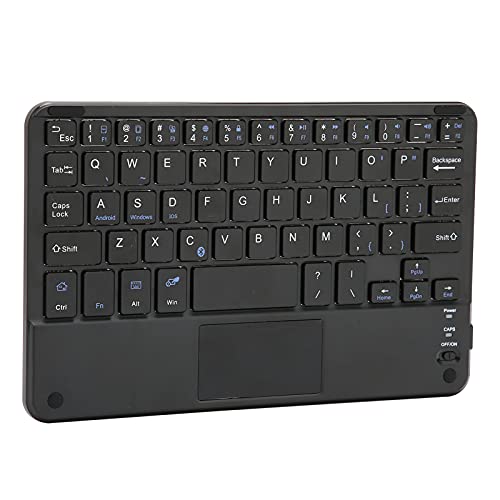 Kabellose Tablet-Tastatur, BT 3.0 Windows-Tablet-Tastatur mit Touchpad, Ersatz Ultraschlanke Tragbare 7-Zoll-Tastatur, Kompatibel mit 7 Bis 7,9-Zoll-Tablet von Tangxi