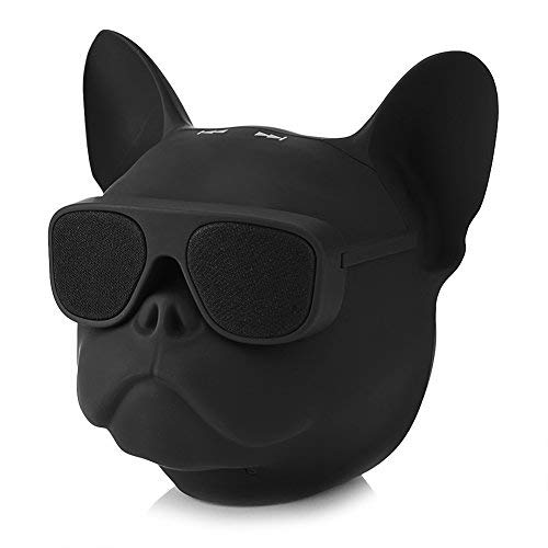 Kabelloser Bluetooth 4.1-Lautsprecher Tragbarer Außenlautsprecher mit Hundegestalt Speicher mit 32G, Stereo-Sound Lautsprecher Unterstützung Sprachbefehl von Tangxi