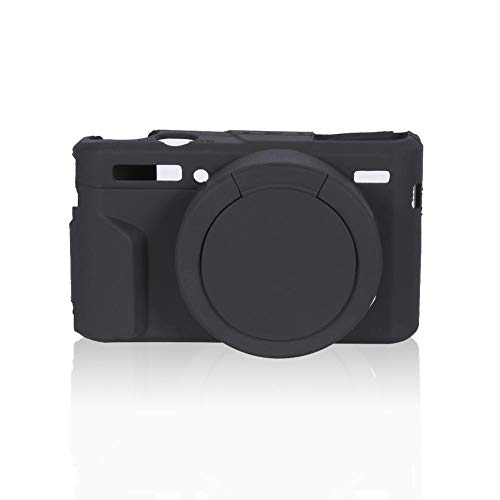 Kamera-Silikonhülle für Canon, weiche Silikonkamera-Schutzhülle für Canon G7XII/G7X Mark II, schwarz von Tangxi