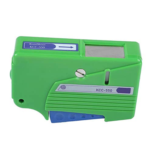 Reiniger für LWL-Steckverbinder, KC-550-LWL-Reinigungsbox, Single- und Multi-Mode-Kassetten-LWL-Steckverbinder Glasfaser-Reinigungstücher für FC/SC/LC/MU/D4/DIN (grün) von Tangxi