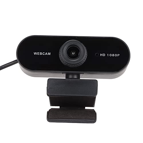 Tangxi 1920 X 1080 USB2.0-Webcam, 360°-Drehung USB2.0-Webcam mit Mikrofon, USB-Computer-Webkamera Plug-and-Play, für Konferenzen und Videoanrufe für Vista, für Win7, für Win8, für Win10 (Echter von Tangxi