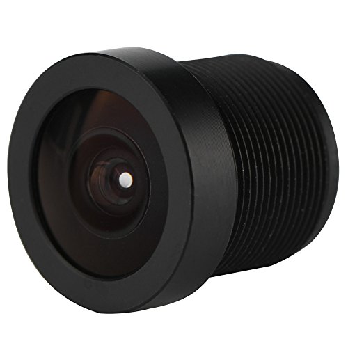 Tangxi 2.1mm CCTV Überwachungskamera Weitwinkel Fisheye Objektiv, 150 ° Weitwinkel M12 * 0.5 IP CCTV Kamera Objektiv für 1/3 '' & 1/4 '' CCD Chips von Tangxi
