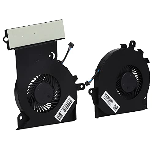 Tangxi 2Pcs CPU Lüfter Ersatz CPU Lüfter - 4Pin Computer Interner Lüfter für HP Omen 15‑ce/17‑an von Tangxi