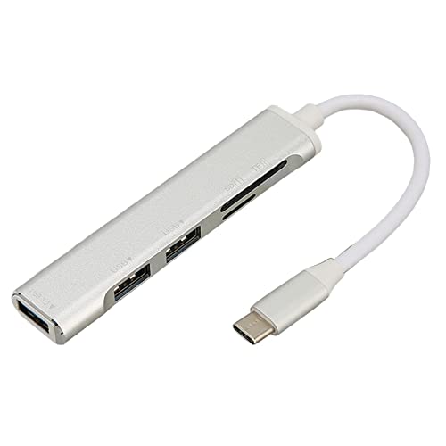 Tangxi 5 in 1 USB C Hub, USB C zu 3xUSB HDMI Adapter, USB C Dockingstation, Multiport Hub, Speicherkarten Speicherkartenleser für Windows für Betriebssysteme von Tangxi