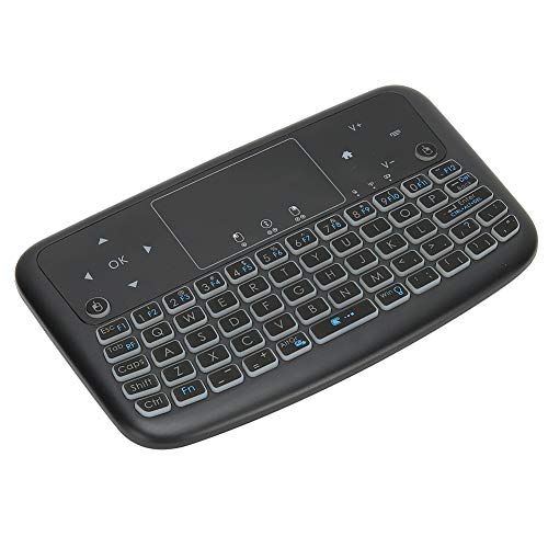 Tangxi A36 Backlight Wireless-Tastatur, Hochempfindliches Touchpad Ergonomisches Design -Tastatur 10M-Übertragung für PC, Laptop, Smart-TV, HTPC von Tangxi