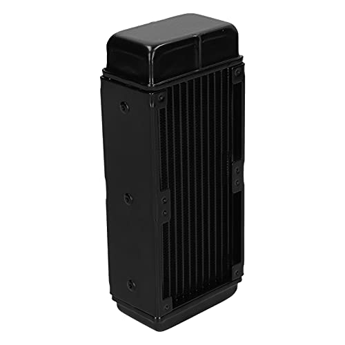 Tangxi Aluminium Wärmetauscher Kühler 12 Rohre DIY Flüssigkeitskühlung CPU PC Kühler Innengewinde Wasserkühlung Kühler Zum Kühlen von Wassergekühlten Computer CPUs von Tangxi