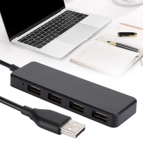 Tangxi Angetriebener USB-Hub, Ultradünner 4-Port-Hochgeschwindigkeits-USB3.0-Splitter für Computer/PCs/Laptops für PS4 für Xbox, USB3.0-Datenhub von Tangxi