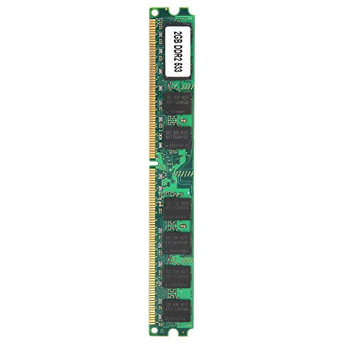 Tangxi DDR2-Speichermodul, 16-Korn-DDR2 2 GB 533 MHz PC-4200 Desktop-Computer-Speichermodul Vollkompatibel Doppelseitig für Intel/AMD von Tangxi