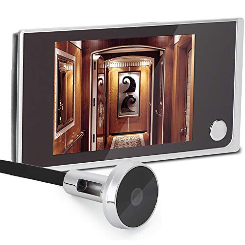 Tangxi Digitaler Türspion,Türspion Kamera Türspion Viewer 3,5-Zoll-LCD-Bildschirm+ 120 ° Winkelansicht+ 24 Stunden Überwachung, Elektronische Cat Eye Kamera für die innere Sicherheit von Tangxi
