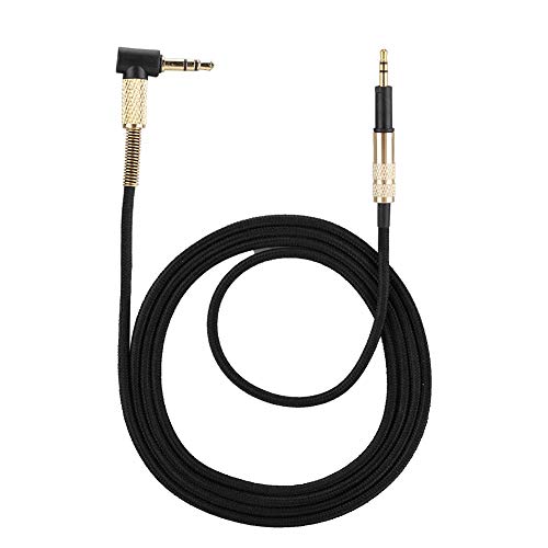 Tangxi Ersatz Audio Upgrade Kabel Geflochtene Kopfhörerkabel Fit für AKG K450 K451 K452 K480 Q460 123cm ohne Mikrofon von Tangxi