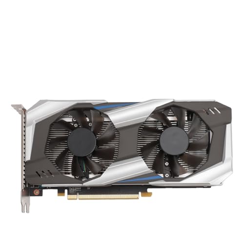 Tangxi GTX1060 6GD5 Gaming Grafikkarte, 6 GB GDDR5 192 Bit Grafikkarte mit Leisen Lüftern, Unterstützt PCI Express 2.0 16X, für Desktop Computer von Tangxi