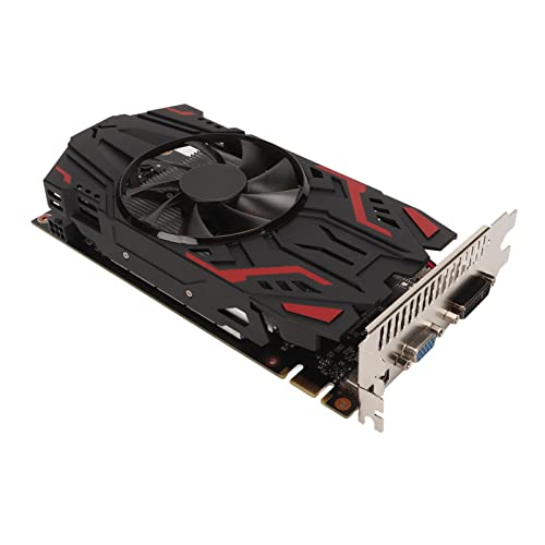 Tangxi GTX550 Ti Computer-Grafikkarte GTX550Ti 4GB 128BIT GDDR5 Gaming-Grafikkarte mit Stereoskopischem 3D-Display, HD-Multimedia-Schnittstelle und VGA und DVI, DirectX11, Luftgekühlt von Tangxi