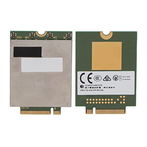 M.2 Wireless Network Card, M.2 S3 Key B 1 Gbit/s Downlink & 75 Mbit/s Uplink, Stabile 5G 4G LTE Modulkarte für Win 10, für Linux Laptop Desktop PC, Plug-and-Play von Tangxi