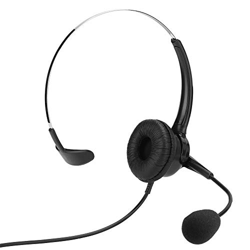 Tangxi Mono-Ear USB-Kopfhörer, Head-Mounted/Ear Protected Headset mit Rauschunterdrückung + HD-Sound für Skype/QQ/MSN/Online-Spiel von Tangxi