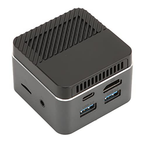 Tangxi PC 10, Desktop Computer, 8 GB DDR4 512 GB SSD, Quad Core Celeron J4125 Prozessor, 2,4 G/5,8 G WiFi, HD 4K, BT, Unterstützung für 1 TB Erweiterung, Gigabit Ethernet (EU-Stecker) von Tangxi