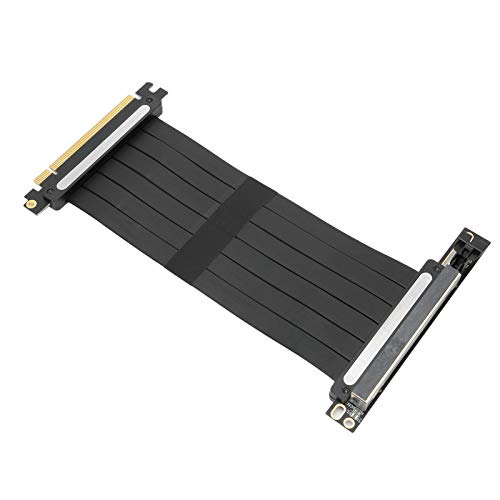 Tangxi PCI-E 16X-Kabel, 7,9-Zoll-PCI Express Riser PIC-E 16x-Grafikkarten-Verlängerungskabel mit PCI-E 3.0 X16 128 Gbit/s, Unterstützt Alle nach 2015 Hergestellten Grafikkarten von Tangxi