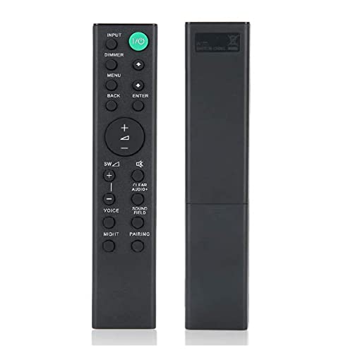 Tangxi RMT-AH101U Fernbedienung, Original Ersatz-Soundbar-Fernbedienung für Sony HT-CT380 HT-CT780 SA-CT380 SA-WCT780 HTCT380 HTCT780 SACT380 SACT780 SAWCT380 von Tangxi