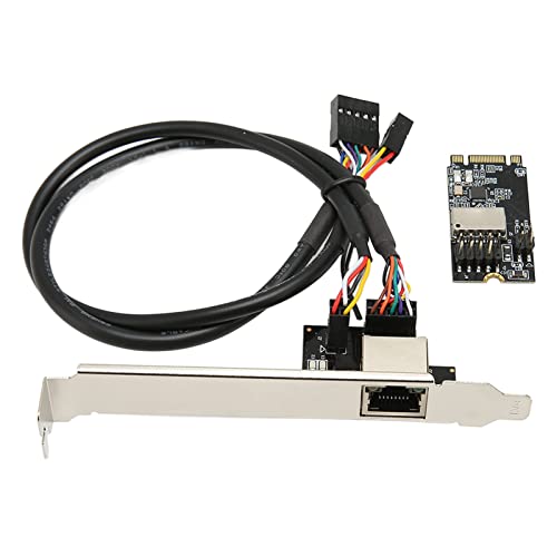 Tangxi RTL8111H PCI E Gigabit Karte, 1000Mbps Gigabit Ethernet Module NIC Netzwerkadapter, Gold Pin PCI Express RJ45 LAN NIC Karte für Wins Desktop PC von Tangxi