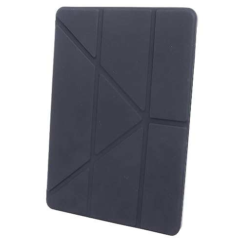 Tangxi Tablet-Hülle, Schwarz, Weiches TPU, Präzise Ausschnitte, Multi-Winkel-Unterstützung, Tablet-Schutzhülle mit Stifthalter für IOS-Tablet 10,2 Zoll 10,5 Zoll von Tangxi