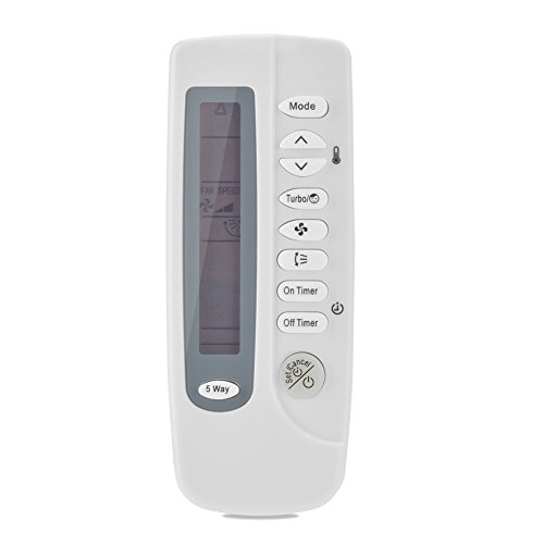 Tangxi Universal-Fernbedienung für Klimaanlage von Samsung, mit digitalem LCD-Display, multifunktionale Codeliste, Fernbedienung 10 m, Weiß Tangxi Universal-Fernbedienung für Klimaanlage von Samsung, mit digitalem LCD-Display, multifunktionale Codeliste, Fernbedienung 10 m, Weiß von Tangxi