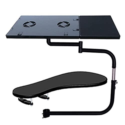 TanjcXliu Laptop Ständer Keyboardständer Keyboard Ständer Laptop Wandhalterung Keyboard Stand Laptop Arm Laptop-Unterstützer mit USB-Lüfter Und Mauspad Und Stuhlklammer-Mauspad TanjcXliu Laptop Ständer Keyboardständer Keyboard Ständer Laptop Wandhalterung Keyboard Stand Laptop Arm Laptop-Unterstützer mit USB-Lüfter Und Mauspad Und Stuhlklammer-Mauspad von TanjcXliu
