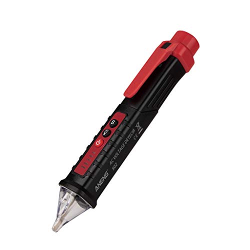 Tanmo Multifunktions AC 12V~1000V Berührungsloser Induktionstest Bleistift Elektrischer Tester Ton-/Lichtalarm Spannungsdetektor mit Taschenlampe Tanmo Multifunktions AC 12V~1000V Berührungsloser Induktionstest Bleistift Elektrischer Tester Ton-/Lichtalarm Spannungsdetektor mit Taschenlampe von Tanmo