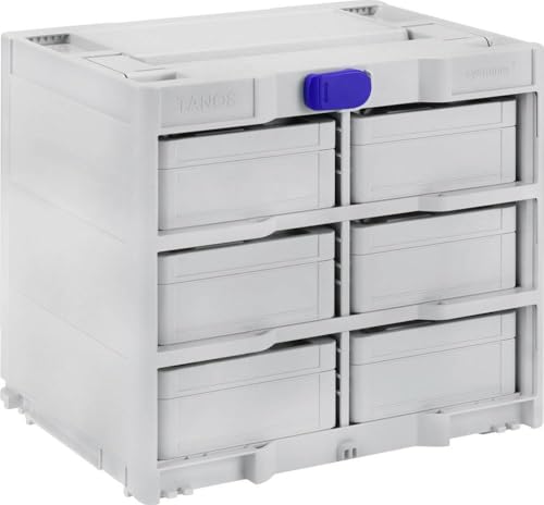 Tanos Systainer³ Rack/6M 337 83000878 Transportkiste ABS Kunststoff (B x H x T) 396 x 330 x 296mm von Tanos