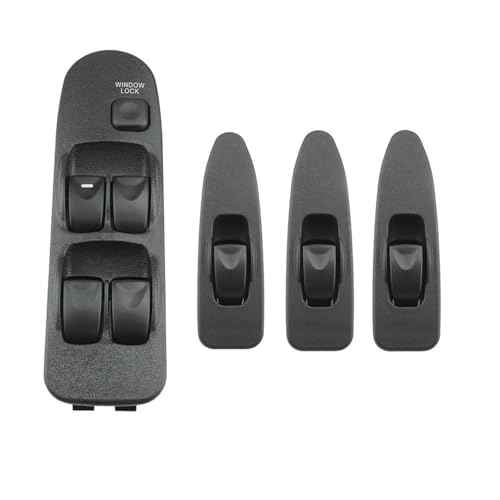 Auto Fenster Glas Control Heber Schalter für Mitsubishi Carisma DA 1,9 TD 1996/10-2000/09 1870 ccm, 66 KW, 90 CV MR740599 MR792851,Elektrische für Fensterheber Control Switch Button Panel von TaoZong