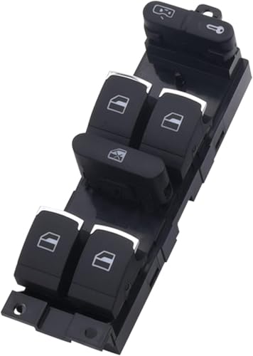 Auto Fenster Glas Control Heber Schalter für Passat Golf Jetta MK4 B5 1999 2000 2001 2002 2003 2004 3BD959857,Elektrische für Fensterheber Control Switch Button Panel Auto Fenster Glas Control Heber Schalter für Passat Golf Jetta MK4 B5 1999 2000 2001 2002 2003 2004 3BD959857,Elektrische für Fensterheber Control Switch Button Panel von TaoZong