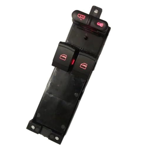 Auto Fenster Glas Control Heber Schalter für Skoda Octavia 1U2 1U5 1996-2010 1J3959857A,Elektrische für Fensterheber Control Switch Button Panel von TaoZong