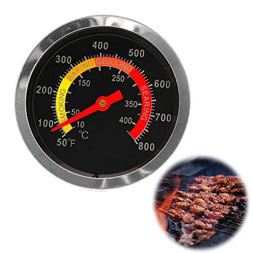 Kcibyvx Grill Thermometer, Grillthermometer Grillzubehör, BBQ Backofenthermometer, Ofenthermometer, Räucherthermometer Für Alle Grills, Smoker, Räucherofen Und Grillwagen, 10-400 ℃ Kcibyvx Grill Thermometer, Grillthermometer Grillzubehör, BBQ Backofenthermometer, Ofenthermometer, Räucherthermometer Für Alle Grills, Smoker, Räucherofen Und Grillwagen, 10-400 ℃ von Taomeng