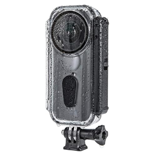 Taoric Unterwassergehäuse Tauchschutzhülle Kompatibel mit Insta360 ONE X, Passend für 360 ONE X Panorama Action Kamera Zubehör von Taoric