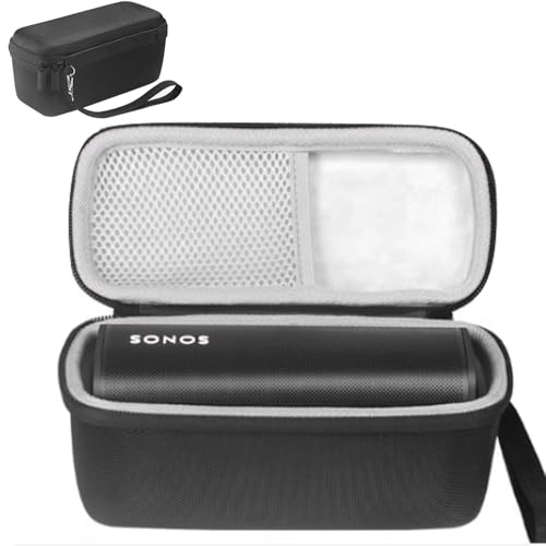 Taoricen Tasche Schutzhülle Kompatibel mit Sonos Roam 2/Sonos Roam/Sonos Roam SL, Lautsprecher Zubehör Tragbarer Eva Hartschalen Hülle von Taoricen