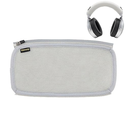 Taoricen Kopfband Hülle für Focal Clear MG Kopfhörer, Atmungsaktives Mesh Kopfbügel Schutzhülle (Silber Weiß) von Taoricen