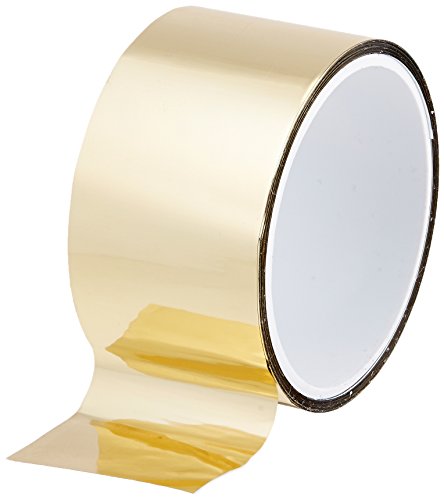 TapeCase 21-72-MPFT-Gold Metallisiertes Polyester-, Acryl-Klebeband, 0,005 cm dick, 65,8 m Länge, 53,3 cm Breite, Gold, 1 Rolle TapeCase 21-72-MPFT-Gold Metallisiertes Polyester-, Acryl-Klebeband, 0,005 cm dick, 65,8 m Länge, 53,3 cm Breite, Gold, 1 Rolle von TapeCase