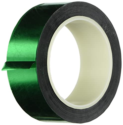 TapeCase 29-5-MPFT-Green Metallisiertes Polyester-, Acryl-Klebeband, 0,005 cm dick, 4,57 m Länge, 73,7 cm Breite, Grün, 1 Rolle von TapeCase