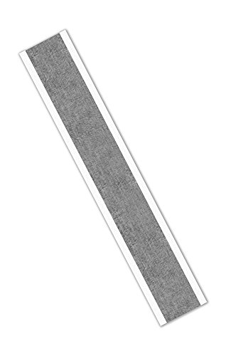 TapeCase 427 1,27 cm x 15,2 cm 250 glänzendes Silber Aluminium/Acryl-Klebeband, ausgekleidetes Aluminiumfolienband, umgewandelt von 3M 427, 65-300 Grad F Leistungstemperatur, 0,0046 Zoll dick, 250 Stück von TapeCase