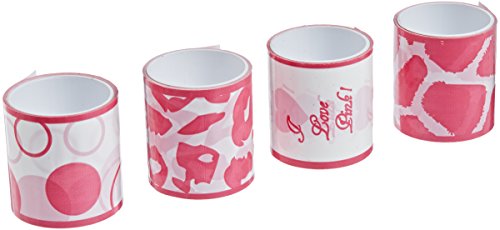 TapeCase SGT-2000 Pink Polypropylen/Gummi-Klebstoff, Super Girl Tapes, gemusterte Design Tapes von TapeCase