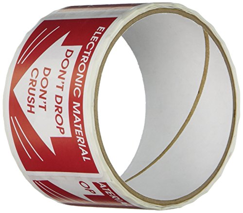 TapeCase SHIPLBL-028-50 Etikett "Electronic Material, Don't Drop", 50 Stück pro Packung (1 Stück) von TapeCase