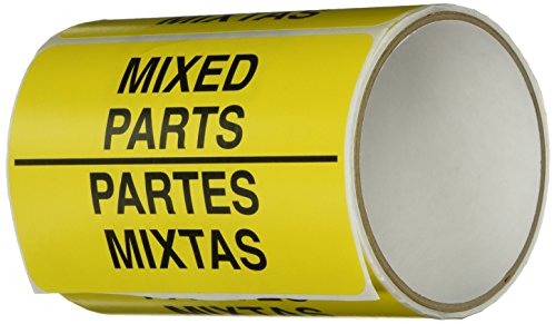 TapeCase SHIPLBL-109-50 Etiketten, verschiedene Teile/Pates Mixtas, 50 Stück pro Packung von TapeCase