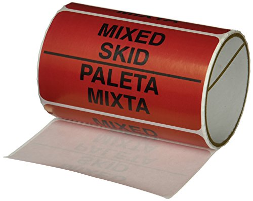TapeCase SHIPLBL-110-50 Etikett "Mixed Skid/Paleta Mixta", 50 Stück pro Packung TapeCase SHIPLBL-110-50 Etikett "Mixed Skid/Paleta Mixta", 50 Stück pro Packung von TapeCase