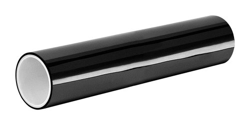 TapeCase TC830 Klebefolie, 45,7 cm x 72 m, Schwarz metallisiertes Polyester/Acryl, 0,0 cm dick, 72 m Länge, 16,5 cm Breite, 1 Rolle von TapeCase
