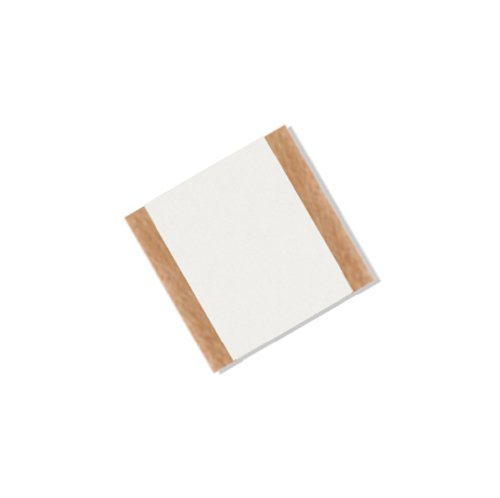 TapeCase VF16W 1,27 cm x 2,5 cm 25 weißes, doppelt beschichtetes Vinyl-Schaumstoff-Klebeband, -18 bis 107 Grad Celsius Temperaturbereich, 0,063 cm dick, 2,5 cm lang, 1,3 cm breit, 25 Stück von TapeCase