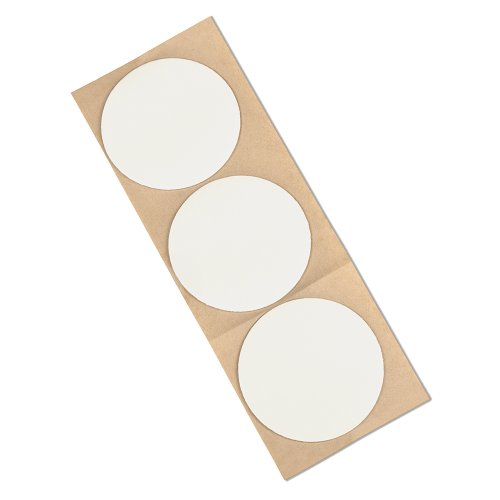 TapeCase VF32W CIRCLE-2,5 cm-250 weißes, doppelt beschichtetes Vinyl-Schaumstoff-Klebeband, -18 bis 107 Grad Celsius Temperaturbereich, 0,3 cm dick, 2,5 cm lang, 2,5 cm breit, 250 Stück TapeCase VF32W CIRCLE-2,5 cm-250 weißes, doppelt beschichtetes Vinyl-Schaumstoff-Klebeband, -18 bis 107 Grad Celsius Temperaturbereich, 0,3 cm dick, 2,5 cm lang, 2,5 cm breit, 250 Stück von TapeCase