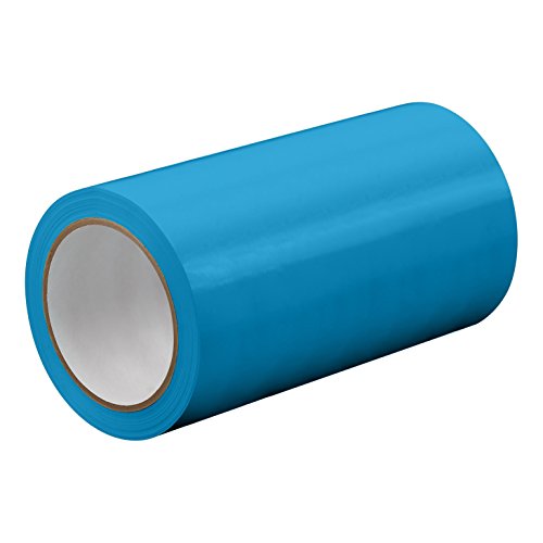 tapecase TC414 35,5 in X 72 YD LT blau hellblau uPVC/Gummi Film Klebeband, 0 cm Dick, 72 YD. Länge, 90,2 cm Breite, 1 Rolle von TapeCase