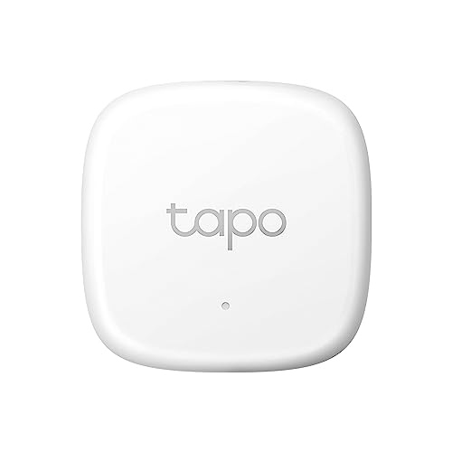 Tapo T310 Smart Temperatur & Luftfeuchtigkeitsmonitor, kostenlose Datenspeicherung,visuelle Grafiken,Flexible Installation,App-Benachrichtigungen, Hub H100 erforderlich von Tapo