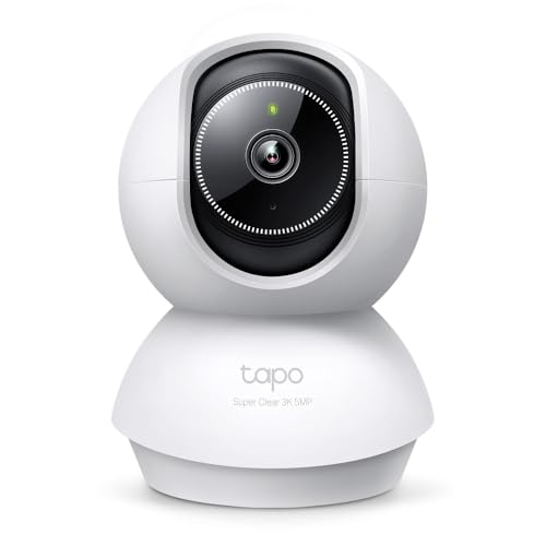 Tapo TP-Link C230, 3K 5MP, KI-Unterstützung, Bewegungs-Tracking, 360°, 12 m Nachtsicht, Zwei-Wege-Sprachkommunikation, Cloud-/Lokaler Speicher, Baby-Weinerkennung, WLAN-Sicherheitskamera für den Tapo TP-Link C230, 3K 5MP, KI-Unterstützung, Bewegungs-Tracking, 360°, 12 m Nachtsicht, Zwei-Wege-Sprachkommunikation, Cloud-/Lokaler Speicher, Baby-Weinerkennung, WLAN-Sicherheitskamera für den von Tapo