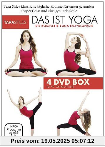 Das ist Yoga - Tägliches Yoga für jeden [4 DVDs] von Tara Stiles