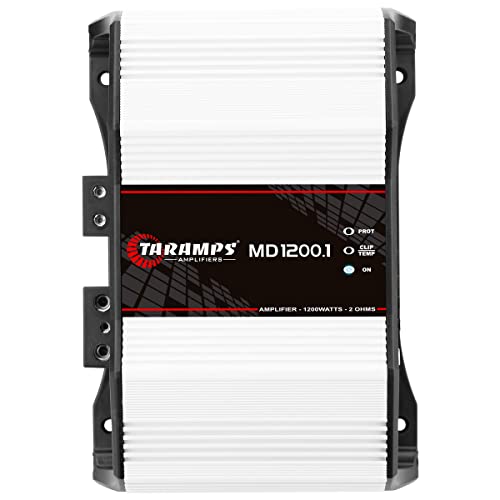Taramp's MD 1200.1 2 Ohm 1200 Watt Klasse D Vollbereichs-Mono-Verstärker von Taramp's